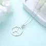 S925 Sterling Silver Gymnastics Sport Charm Pendant Necklace Inspirational Jewelry Gifts for Women,Gymnasts, Coaches S925 Sterling Silver Gymnastics Sport Charm Pendant Necklace Inspirational Jewelry Gifts for Women,Gymnasts, Coaches