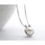 Pearl Pendant Necklace Freshwater Cultured White Pearl Necklace with Sterling Silver Chain Pearl Jewelry Gifts for Women Girls Wife Pearl Pendant Necklace Freshwater Cultured White Pearl Necklace with Sterling Silver Chain Pearl Jewelry Gifts for Women Girls Wife
