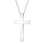 FIBO STEEL Stainless Steel Cross Pendant Chain Necklace for Men Women, 22-30 Inches FIBO STEEL Stainless Steel Cross Pendant Chain Necklace for Men Women, 22-30 Inches