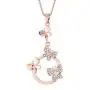 Crystalline Azuria Rose Gold Jewelry Butterflies Jewelry Sets White Zirconia Crystals Pendant Necklace 18'' Huggies Earrings 18K Rose Gold Plated Costume Jewelry for Women Crystalline Azuria Rose Gold Jewelry Butterflies Jewelry Sets White Zirconia Crystals Pendant Necklace 18'' Huggies Earrings 18K Rose Gold Plated Costume Jewelry for Women