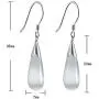Teardrop Earrings Cats Eye Stone Silver earrings Korean Edition Kpop Earrings Jewelry for Women Teardrop Earrings Cats Eye Stone Silver earrings Korean Edition Kpop Earrings Jewelry for Women