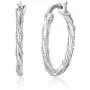 925 Sterling Silver Round Loops Earrings for Women, Hypoallergenic Twisted Hoops Earrings for Sensitive Ears, Mother Day Jewelry Gift for Women Girlfriend Daughter with Gift Box 925 Sterling Silver Round Loops Earrings for Women, Hypoallergenic Twisted Hoops Earrings for Sensitive Ears, Mother Day Jewelry Gift for Women Girlfriend Daughter with Gift Box