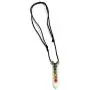 Mia Jewel Shop Rainbow Chakra Beaded Hexagonal Healing Gemstone Crystal Point Pendant Adjustable Necklace Mia Jewel Shop Rainbow Chakra Beaded Hexagonal Healing Gemstone Crystal Point Pendant Adjustable Necklace