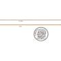 Honolulu Jewelry Company 14K Solid Rose Gold Box Chain Necklace