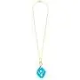 ZENZII Colorful Deco Pendant 2-in-1 Necklace with Toggle - Swirl Emblem Acrylic Resin Charm with Silver and Gold Chain for Women ZENZII Colorful Deco Pendant 2-in-1 Necklace with Toggle - Swirl Emblem Acrylic Resin Charm with Silver and Gold Chain for Women