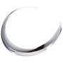 Jerollin Gold/Silver Choker Collar Necklaces for Women, Stainless Steel Gold Statement Necklace Open Choker Bib Necklace African Jewelry Necklace
