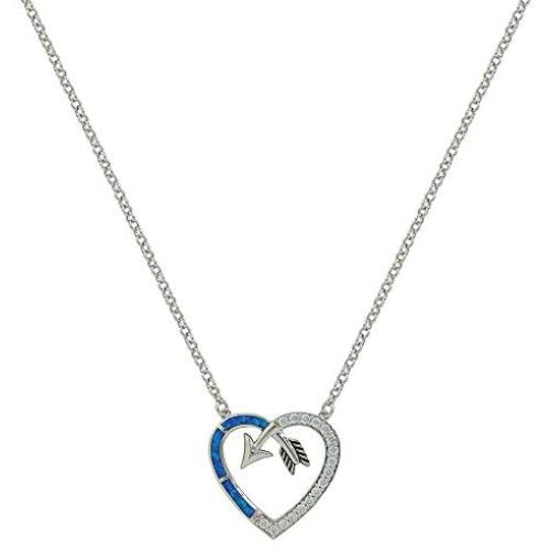 Montana Silversmiths Womens Follow Your Heart Arrow Necklace