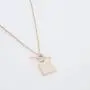 HONEYCAT Gwyneth Toggle Pendant Charm Necklace in Gold, Rose Gold, or Silver | Minimalist, Delicate Jewelry HONEYCAT Gwyneth Toggle Pendant Charm Necklace in Gold, Rose Gold, or Silver | Minimalist, Delicate Jewelry