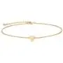 Mevecco Tiny Gold Heart Initial Necklace 14K Gold Filled Handmade Letter Heart Choker Necklace for Women Kids Child Initial Necklace Minimalist Personalized Jewelry Flower Women