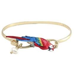 Wonderent Colorful Parrot Fashion Bangle Bracelet