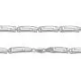 YOSI ALTMANN - Sterling Silver Greek Key Link Bracelet for Woman 7 inch Hand Made 0.925 YOSI ALTMANN - Sterling Silver Greek Key Link Bracelet for Woman 7 inch Hand Made 0.925