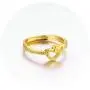 Ladies Double Heart Ring 14k Gold Plated Adjustable Personalized Wedding Engagement Promise Engraved Love Fashion Jewelry Fine Ring Ladies Double Heart Ring 14k Gold Plated Adjustable Personalized Wedding Engagement Promise Engraved Love Fashion Jewelry Fine Ring