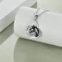 YFN Horse Pendant Necklace Jewelry 925 Sterling Silver Girls Embrace Horse Gift for Women Girls (A Horse with Girl Necklace) YFN Horse Pendant Necklace Jewelry 925 Sterling Silver Girls Embrace Horse Gift for Women Girls (A Horse with Girl Necklace)