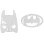 Eiffy Batman Themed Bat Mask and Logo Shaped Stud Earrings for Women Super Heroes Earrings Jewelry