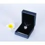 Love Heart Pendant Necklace Zircon Rhodium-plated Copper Jewelry Gifts For Women 18+2 Love Heart Pendant Necklace Zircon Rhodium-plated Copper Jewelry Gifts For Women 18+2