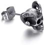 Baphomet Goat Satanic Inverted Pentagram Stud Earring Seal of Satan Sigil of Lucifer Devil Demon Stainless Steel Earrings
