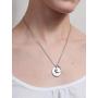 Grandma Necklace Grandma Gifts from Grandchildren Best Grandma Ever Tree of Life 2 Pendants Heart Nana Necklace Jewelry with Gift Box