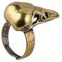 MIXIA Vintage Adjustable Ravens Crow Finger Rings Punk Animal Bird Skull Skeleton Ring Steampunk Jewelry