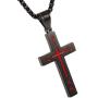 HZMAN Stainless Steel Russian Orthodox Cross Pendant Necklace for Men Women, NIKA, ICXC