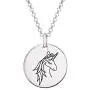 MyNameNecklace Unicorn Pendant -Engraved Be Unique or Personalized Pendant- Inspriational Jewelry