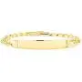 Bling Jewelry Cuban Curb Link Personalized Name Engravable ID Identification Bracelet for Men 180 Gauge 18K Gold Plated Brass 8.5 Inch Bling Jewelry Cuban Curb Link Personalized Name Engravable ID Identification Bracelet for Men 180 Gauge 18K Gold Plated Brass 8.5 Inch
