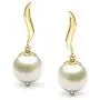 CaratLane Snow Drop Pearl Earrings for Women in 18 K Yellow Gold with Jewelry Gift Box CaratLane Snow Drop Pearl Earrings for Women in 18 K Yellow Gold with Jewelry Gift Box