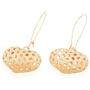 NIEVOS JEWELRY 24k Gold Plated Earring Classic Elegant Basic Chic For Her Handmade Designer