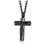 XUANPAI Stainless Steel Mens Jesus Crucifix Cross Urn Pendant Ashes Keepsake Necklace Cremation Religious Jewelry XUANPAI Stainless Steel Mens Jesus Crucifix Cross Urn Pendant Ashes Keepsake Necklace Cremation Religious Jewelry