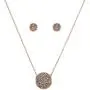 Kenneth Cole Grey Sprinkle Pearl & Stone Pendant Necklace & Stud Earrings Set Kenneth Cole Grey Sprinkle Pearl & Stone Pendant Necklace & Stud Earrings Set