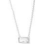 Silpada Soirée Not Sorry Petite Crystal Necklace in Sterling Silver, 18'' + 2''