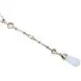 CrazyPiercing Y-Shape Necklace, Long Pearl Teardrop Pendant Necklace Chain for Women Girls, 24Inch CrazyPiercing Y-Shape Necklace, Long Pearl Teardrop Pendant Necklace Chain for Women Girls, 24Inch