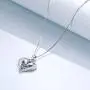 Angel caller Horse Necklace Sterling Silver Celtic Knot Love Heart Horse Head Pendant Necklace Jewelry Gifts for Women Girls, 18'' Angel caller Horse Necklace Sterling Silver Celtic Knot Love Heart Horse Head Pendant Necklace Jewelry Gifts for Women Girls, 18''