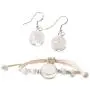Dandelion Dangle Earrings and Bracelet Rope Weave Adjustable Natural Dried Dandelion Seed Flower Jewelry for Women Girls Dandelion Dangle Earrings and Bracelet Rope Weave Adjustable Natural Dried Dandelion Seed Flower Jewelry for Women Girls