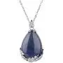 OCARLY Natural Gemstone Teardrop Pendant Carved Flower Necklace Healing Crystal Chakra Jewelry for Women OCARLY Natural Gemstone Teardrop Pendant Carved Flower Necklace Healing Crystal Chakra Jewelry for Women