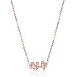 MANZHEN Three Little Birds Delicate Flying Birds Pendant Bird Necklace