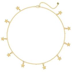 Gold Star Choker Necklace 925 Sterling Silver 18K Gold Plated Short Chorkers Necklaces Teen Girls Jewelry Stars for Women Gifts For Her