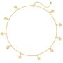 Gold Star Choker Necklace 925 Sterling Silver 18K Gold Plated Short Chorkers Necklaces Teen Girls Jewelry Stars for Women Gifts For Her
