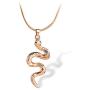 Highven Snake Necklace, Serpent Necklace, Gothic Jewelry Punk Accessories Retro Gothic Necklace