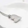 Always in My Heart Cremation Jewelry for Human Ashes Keepsake Urn Necklace of Loved One Memorial Ash Jewellery