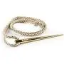 RAW Rolling Papers Gold Poker with Woven Natural Hemp Necklace