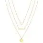 S.J JEWELRY Womens Simple Delicate Full Moon 14K Gold Plated/Rose Gold/Silver Plated Layered Pendant Handmade Star Chokers Necklaces S.J JEWELRY Womens Simple Delicate Full Moon 14K Gold Plated/Rose Gold/Silver Plated Layered Pendant Handmade Star Chokers Necklaces