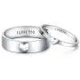 LAVUMO Matching Heart Promise Rings for Couples I Love You Engagement Wedding Ring Band Sets for Him and Her Stainless Steel High Polished Comfort Fit LAVUMO Matching Heart Promise Rings for Couples I Love You Engagement Wedding Ring Band Sets for Him and Her Stainless Steel High Polished Comfort Fit