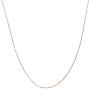 0.85MM 18'' Italian Box Chain 14K Rose White Yellow Gold Plated 925 Sterling Silver