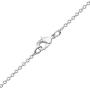 Disney Mickey and Minnie Mouse Jewelry for Women, Silver Plated Interlocking Mickey and Minnie Mouse Pendant Necklace;