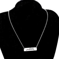 AKTAP City Skyline Necklace St.Louis America City Necklace Missouri City Map Jewelry