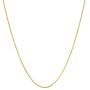 Verona Jewelers Sterling Silver 1MM- 2.5MM Italian Solid Round Snake Chain Necklace-Sterling Silver Gold Chain for Pendants, Magic Flexible Snake Chain, Gold Over Sterling Silver Necklace