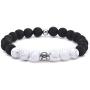 RIOSO Constellation Zodiac Bead Bracelet Horoscope Jewelry for Men Women Lucky Blessing Beaded Bracelets Wristband