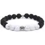 RIOSO Constellation Zodiac Bead Bracelet Horoscope Jewelry for Men Women Lucky Blessing Beaded Bracelets Wristband