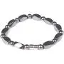 Hematite Bracelet - Strong Magnetic Therapy Necklace Naturally Reduces Arthritis Pain (8 in Black)