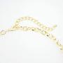 Firstmeet Statement Bubble Chunky Pendant Necklace with Earrings (XL-1123)